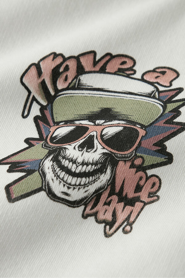 Name it Sudadera con capucha blanco