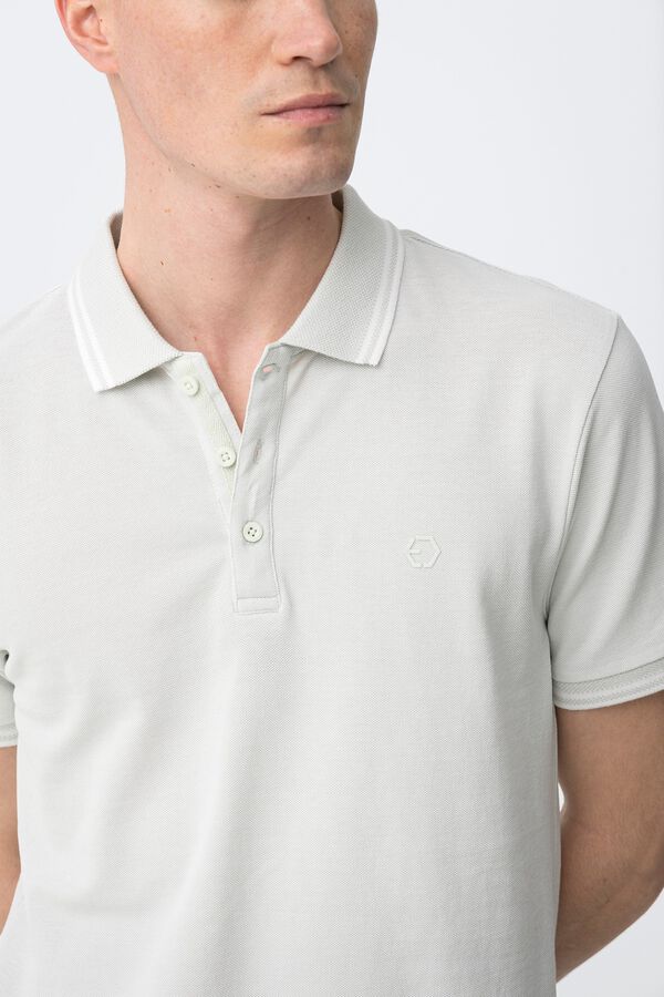 Tiffosi Polo regular fit marfil