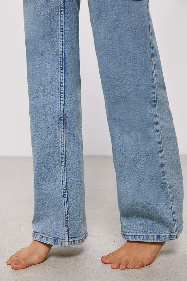 Springfield Jeans Fleur azul medio