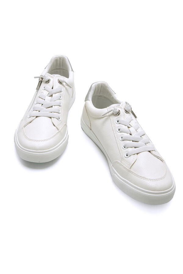 MTNG Zapatillas modelo Aria estilo casual de mujer blanco