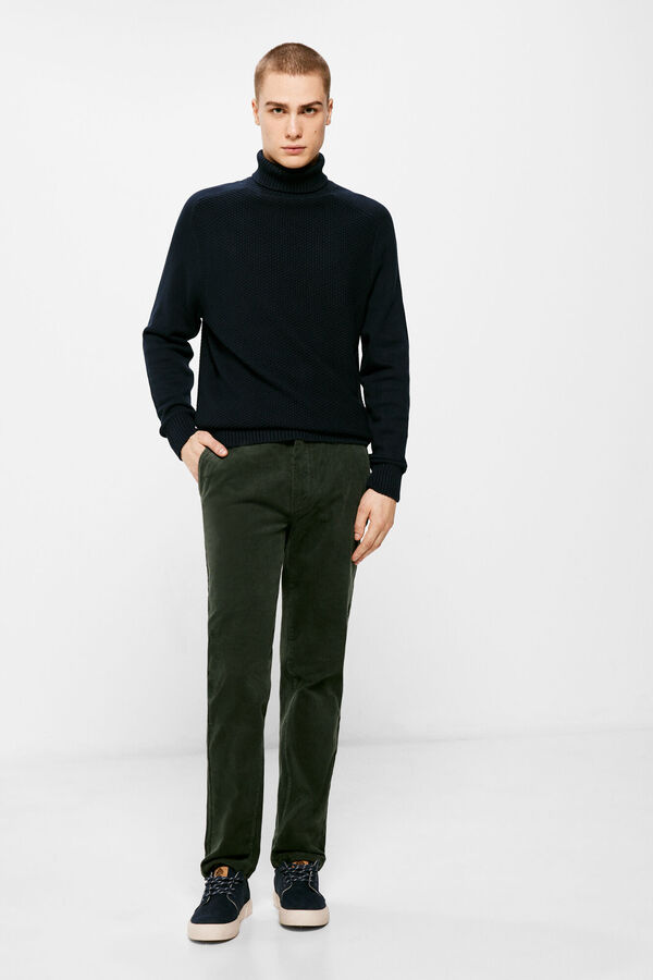 Springfield Chino micro pana verde