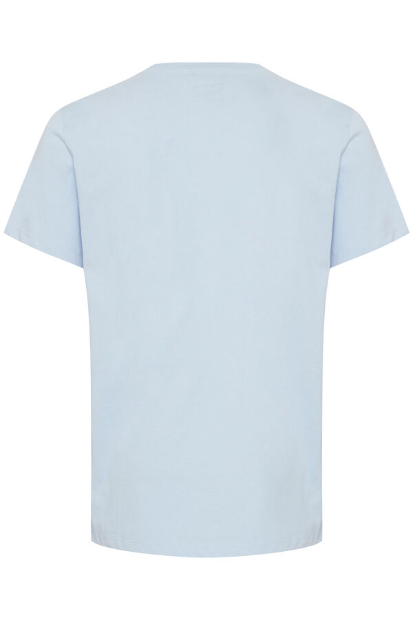 Blend T-shirt Manga Curta - Fun Print  azul