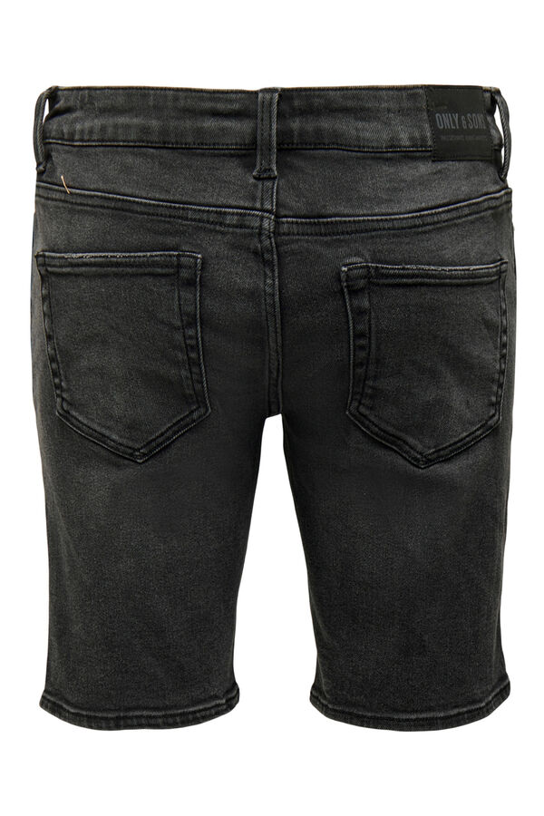 Only & Sons Bermudas denim  preto