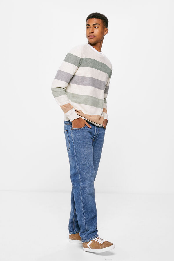 Springfield Jersey rayas color gris