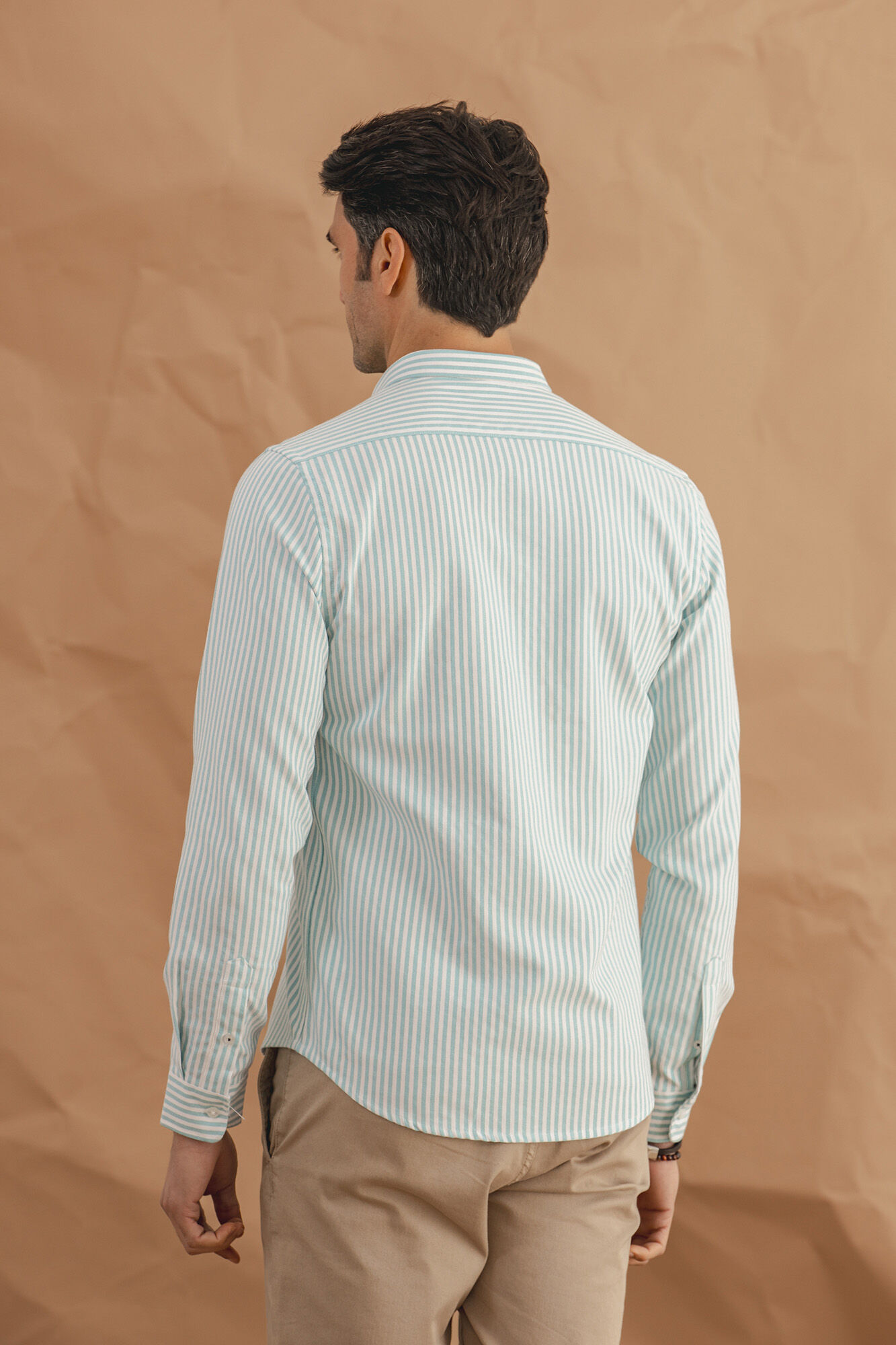 Celopman Camisa oxford riscas 