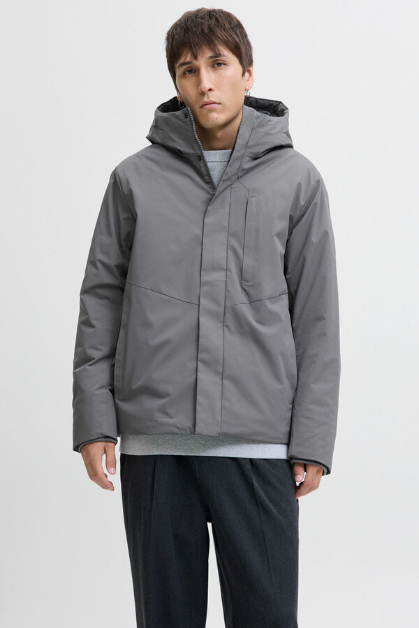 Jack & Jones Casaco imperme&aacute;vel cinzento