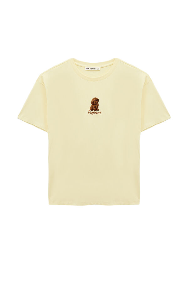 Koton T-shirt oversize de manga curta estampado