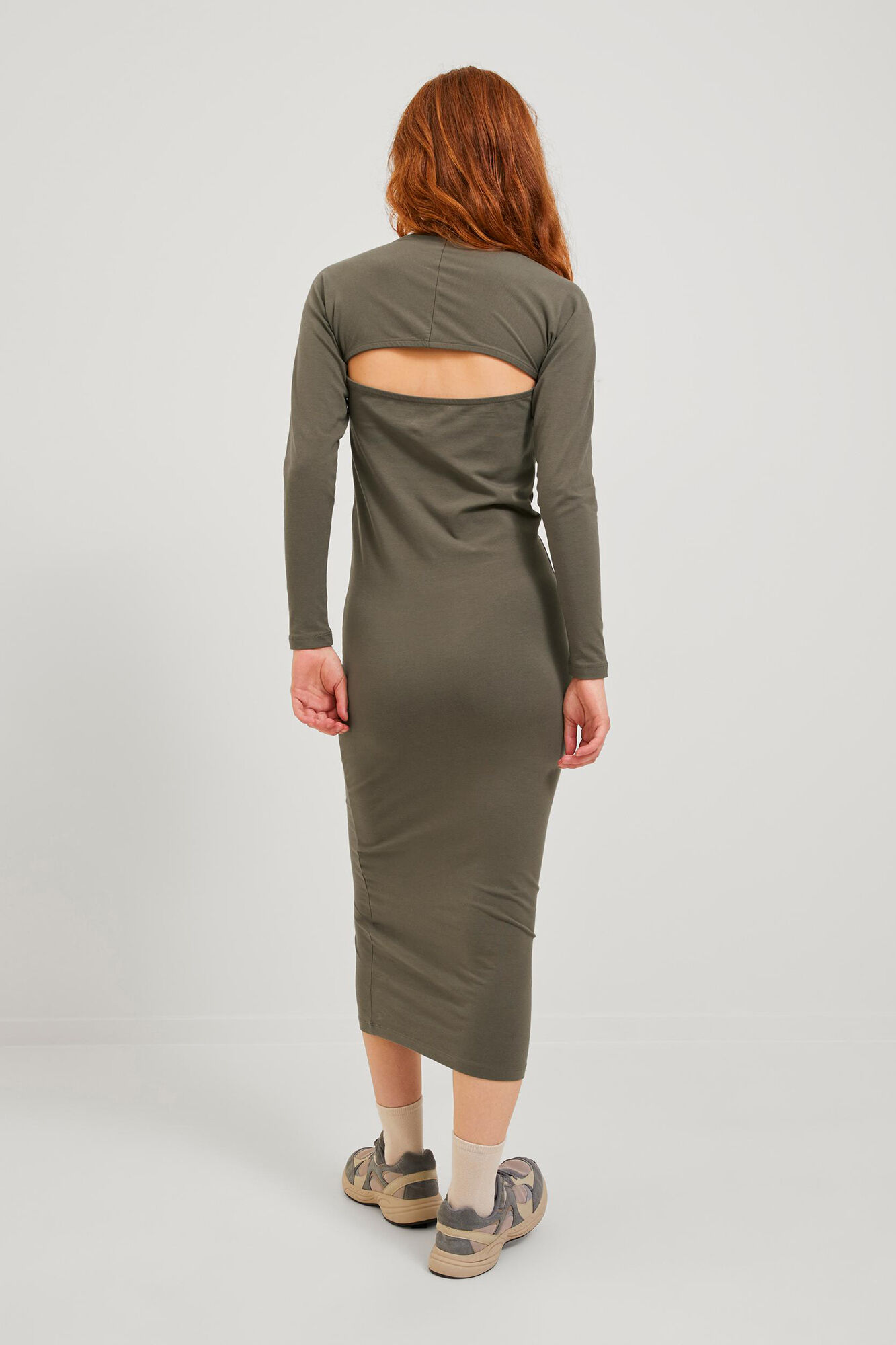 Jack & Jones Vestido midi manga larga de mujer