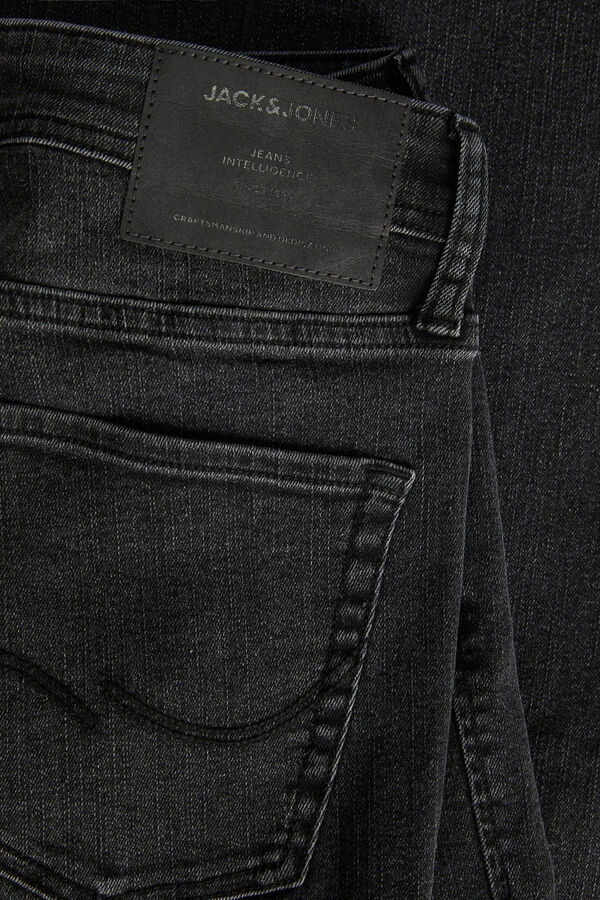 Jack & Jones Jeans Glenn slim fit preto