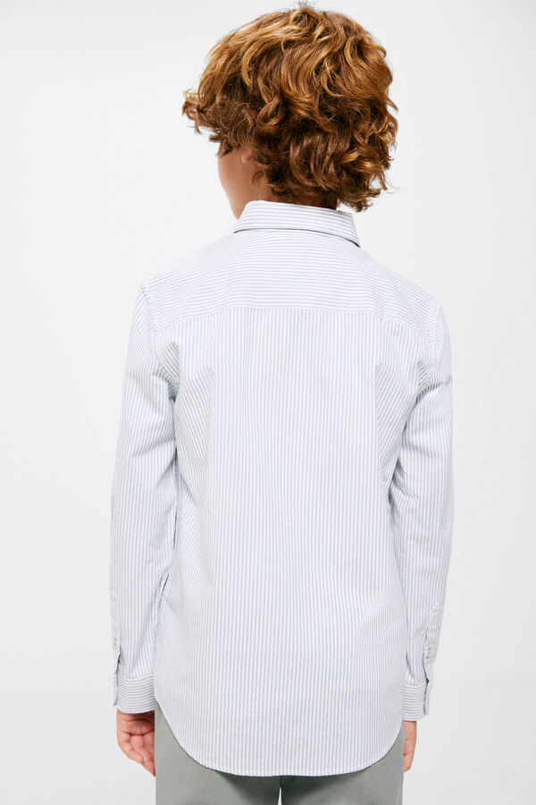 Springfield Kids Camisa Oxford ni&ntilde;o turquesa