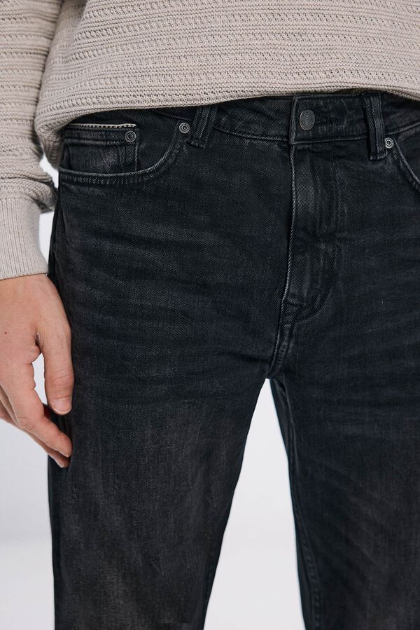 Springfield Jeans slim fit preto