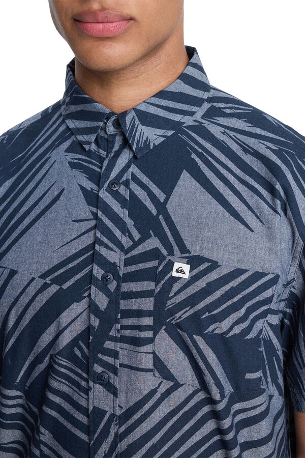 Quiksilver Camisa de manga curta azul