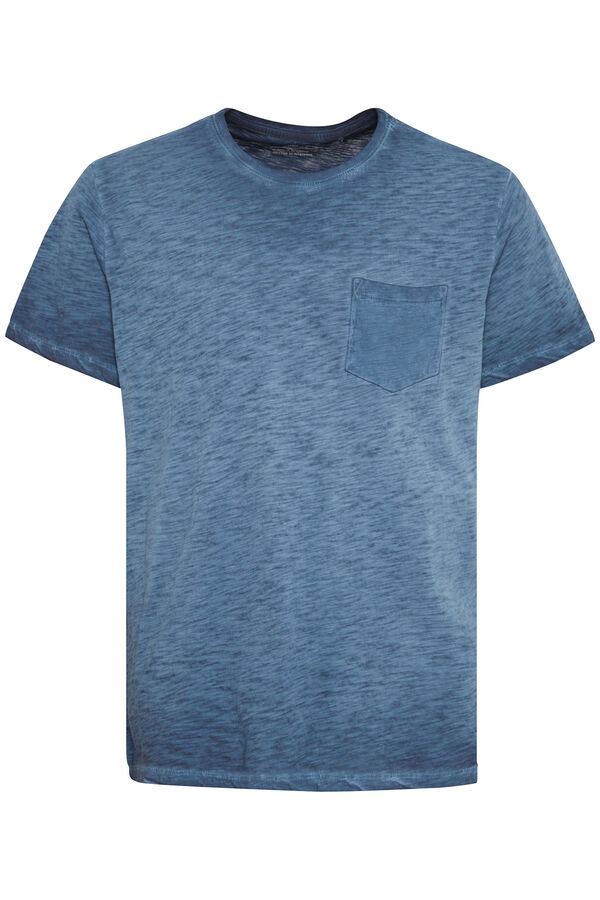 Blend Camiseta Manga Corta azul