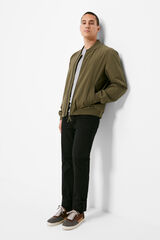 Springfield Pantal&oacute;n 5 bolsillos color slim lavado negro