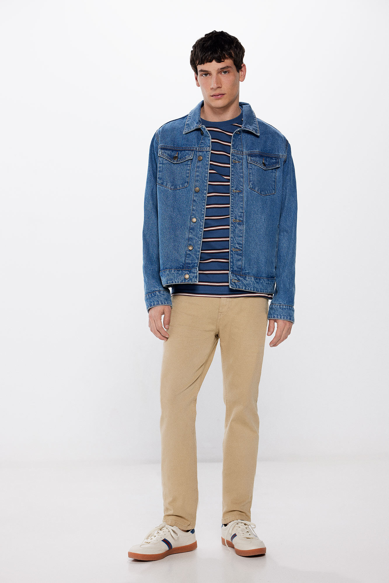 Springfield Pantal&oacute;n color slim fit