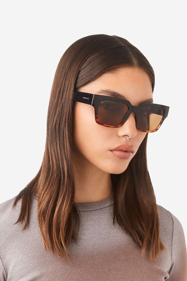 Hawkers &Oacute;culos de Sol - Matte - Carey Olive Eco branco