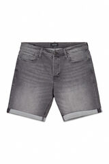 Jack & Jones Bermuda denim regular fit gris