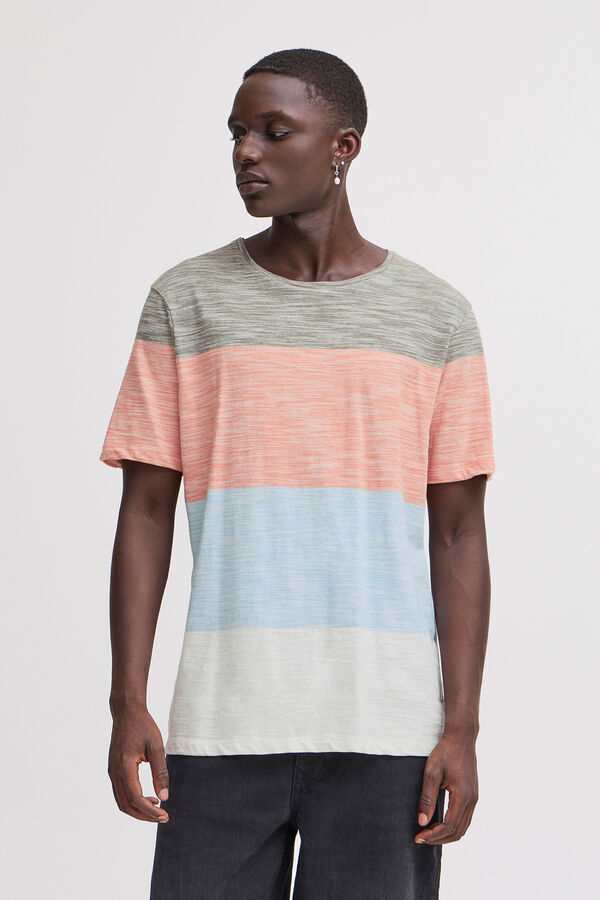 Blend Camiseta manga curta Bhjade Caqui escuro