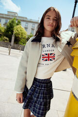 Springfield Kids Sudadera bandera UK ni&ntilde;a nude