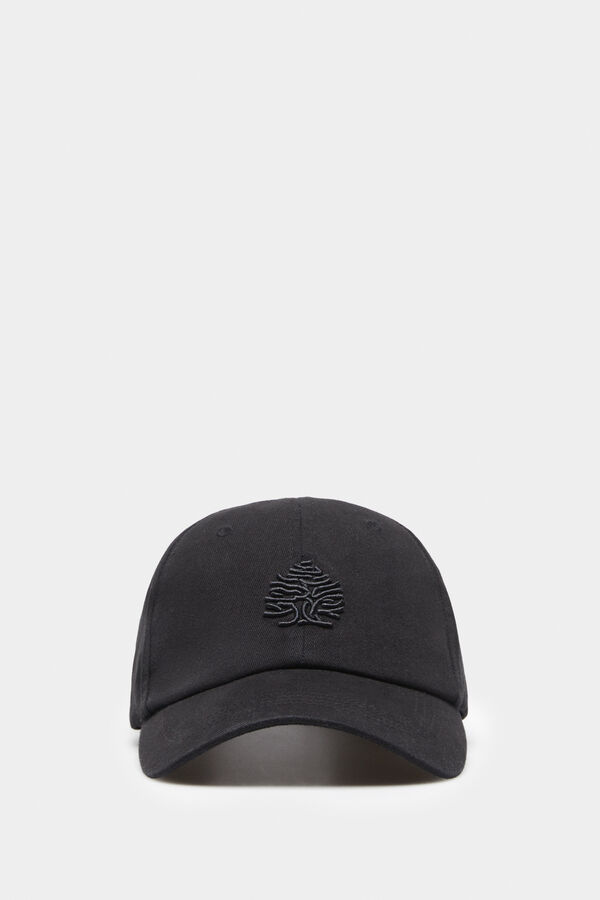 Springfield Gorra b&aacute;sica logo en relieve negro