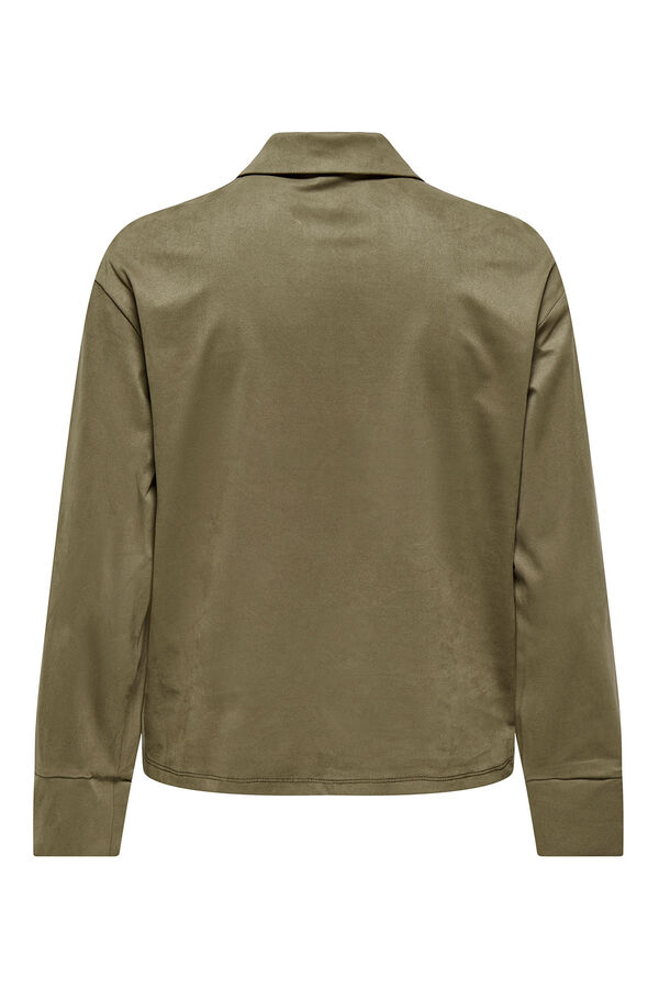 JDY Camisa de manga comprida cru