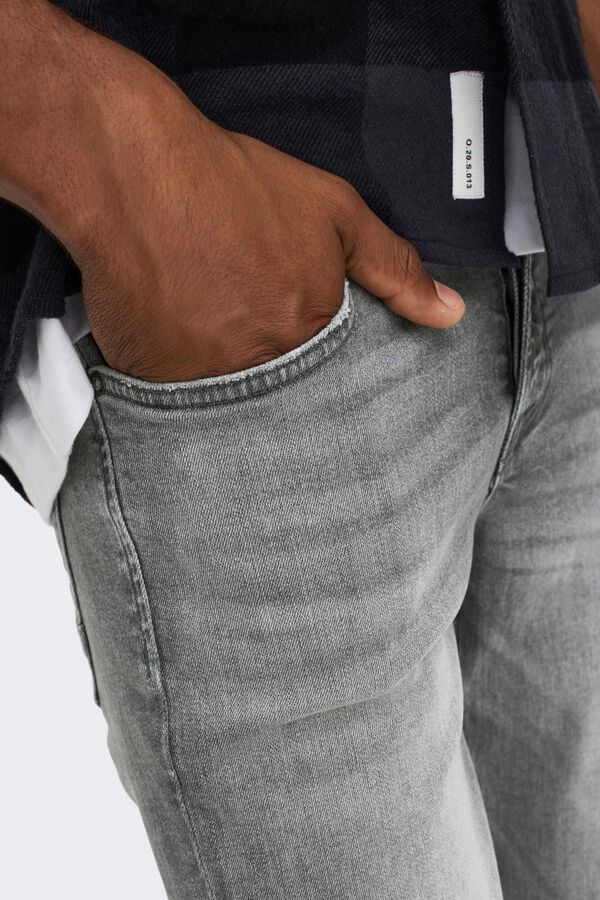 Only & Sons Jeans slim cinzento-escuro cinzento