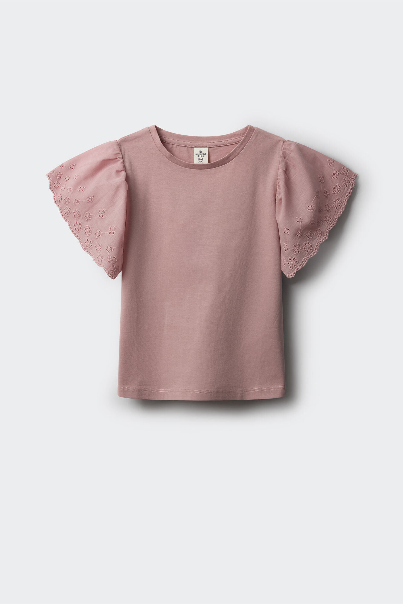 Springfield Kids T-shirt de menina com babados