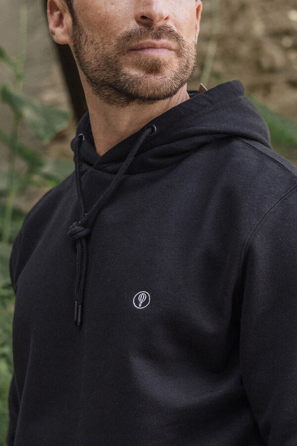 Celopman Sudadera Canguro Con Capucha negro