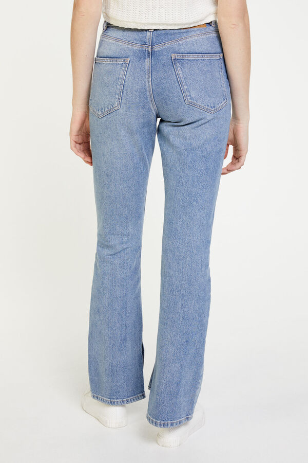 Springfield Jeans Campana Oxidados Lavado Sostenible azul medio