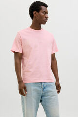 Jack & Jones Camiseta regular fit estampada coral