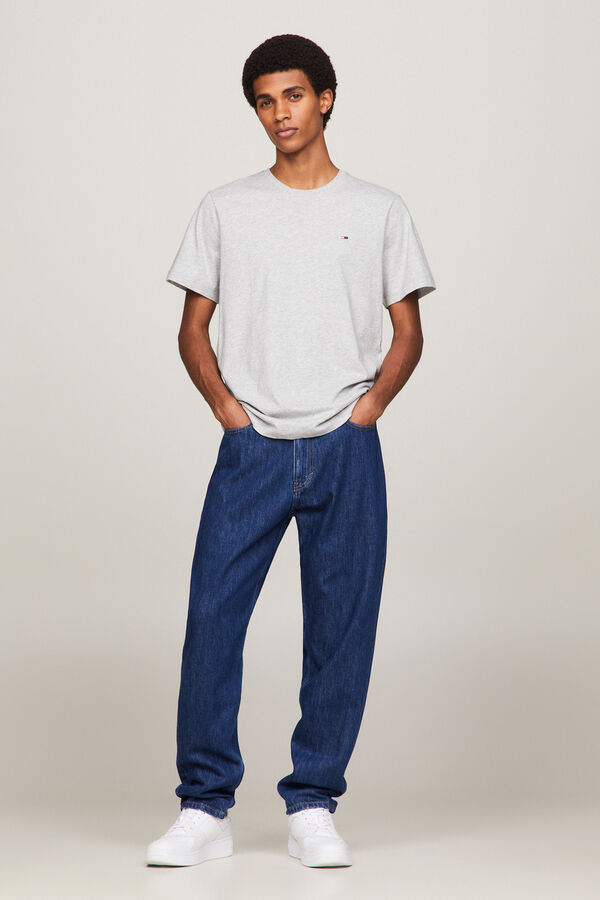 Tommy Jeans T-shirt de homem Tommy Jeans cinzento