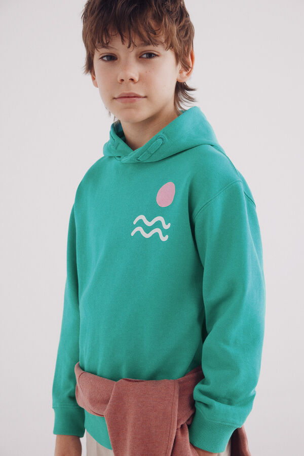 Springfield Kids Moletom Palmeiras Menino verde