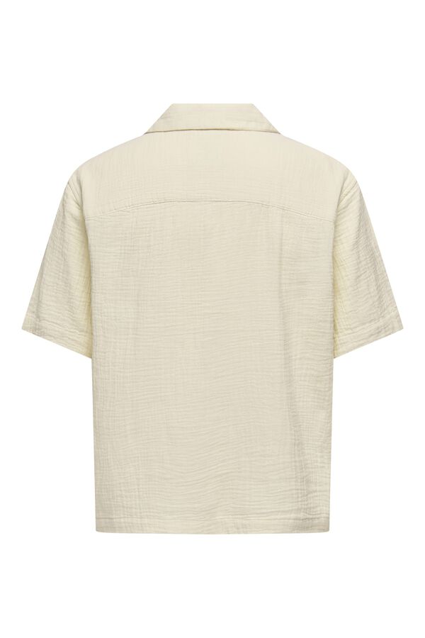 Only & Sons Camisa de manga curta bege