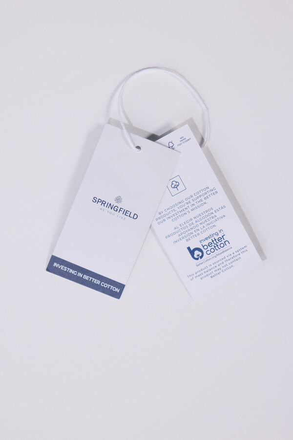 Springfield Camisa Oxford rosa