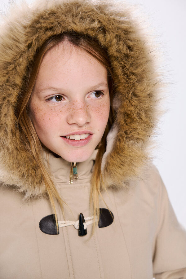 Springfield Kids Parka broche de menina cru