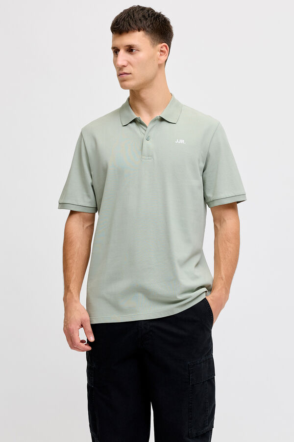 JJ REBEL Polo regular fit verde