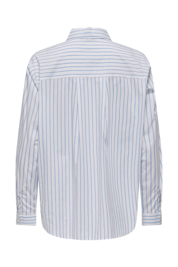 JDY Camisa de algod&atilde;o branco