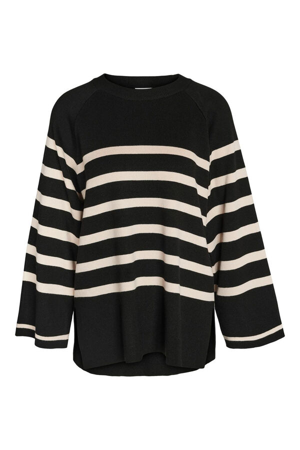 Noisy May Jersey a rayas negro