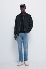 Springfield Jeans lavado medio slim fit azul