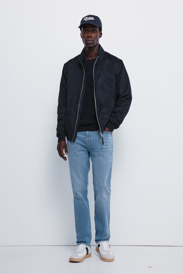 Springfield Jeans lavado medio slim fit azul