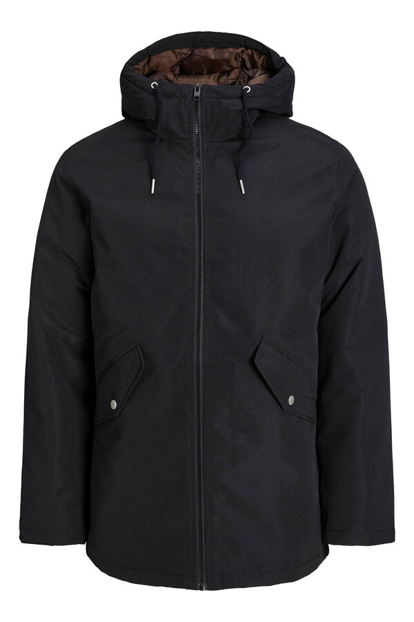 Jack & Jones Chaqueta acolchada cuello alto negro