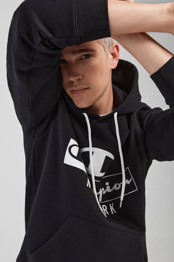 Champion Sweatshirt Homem - Champion Legacy Collection preto