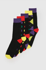 Brave Soul Pack 5 calcetines blanco