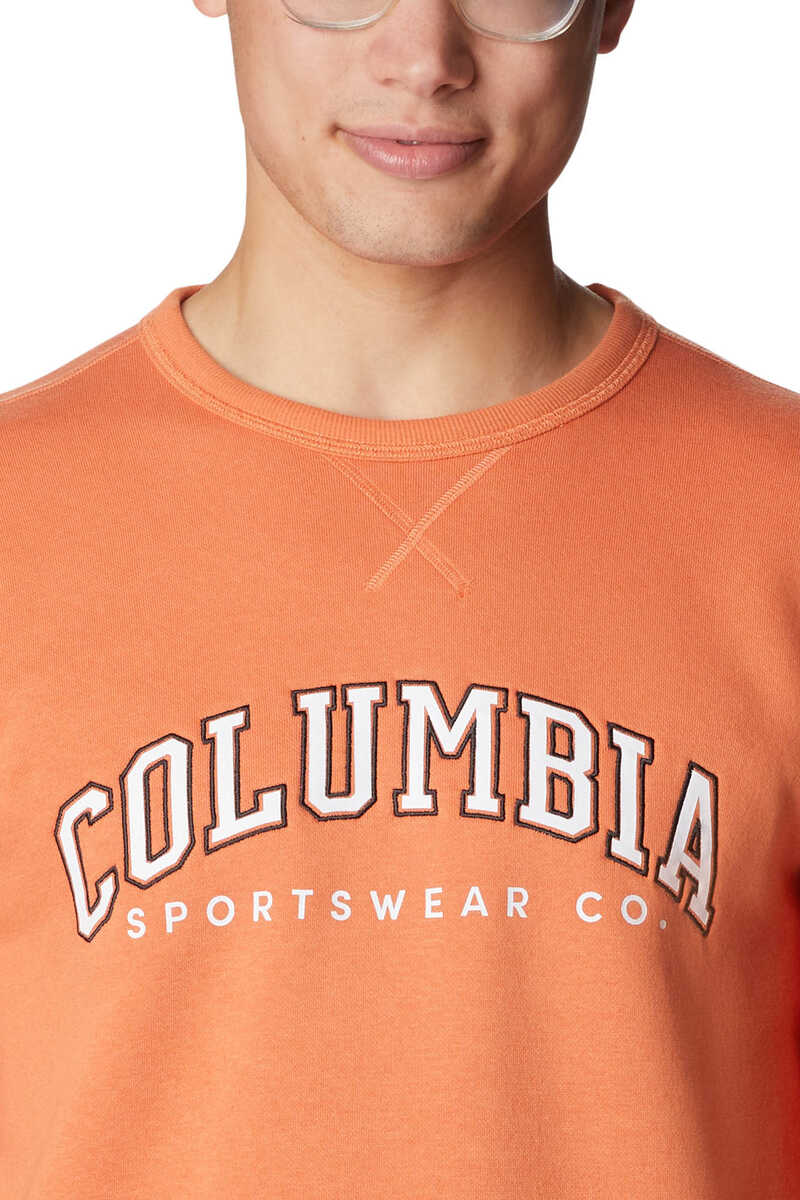 Springfield Sweartshirt com pescoço redondo com o logotipo Columbia™ laranja