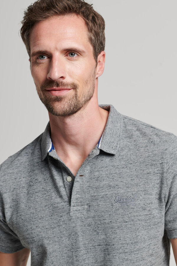 Superdry Classic Piqu&eacute; Polo Superdry gris