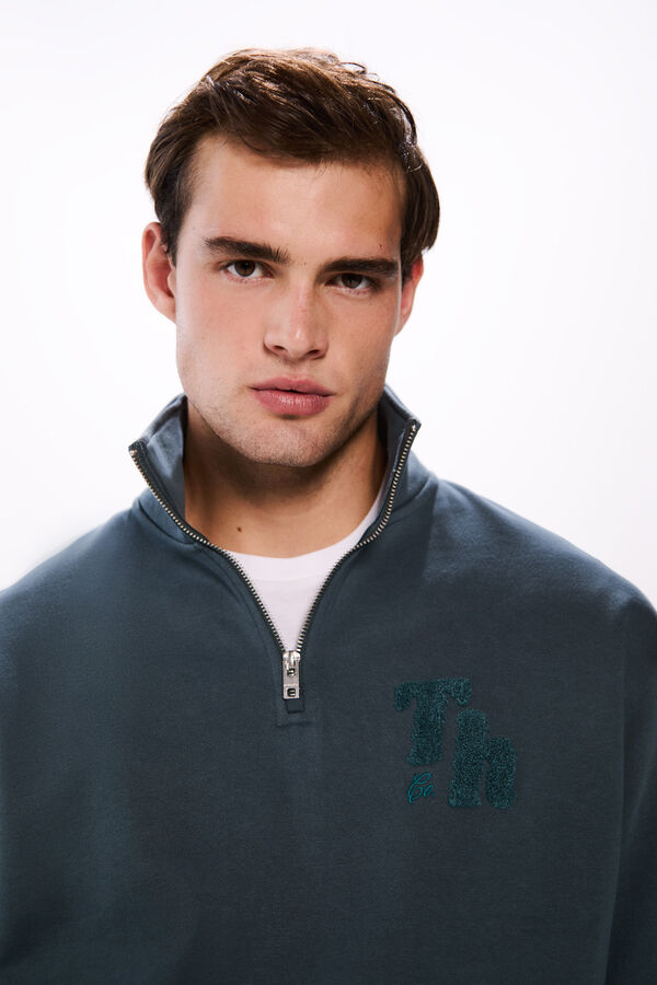 Springfield Sudadera thunder azul