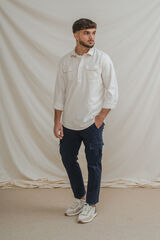Celopman Camisa polera blanco