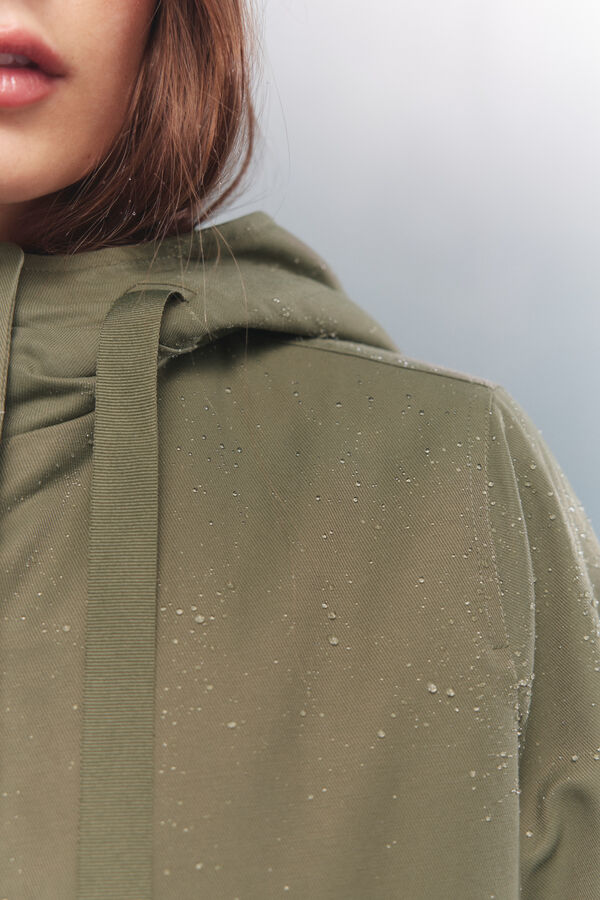 Springfield Parka capucha Sorona Aura kaki