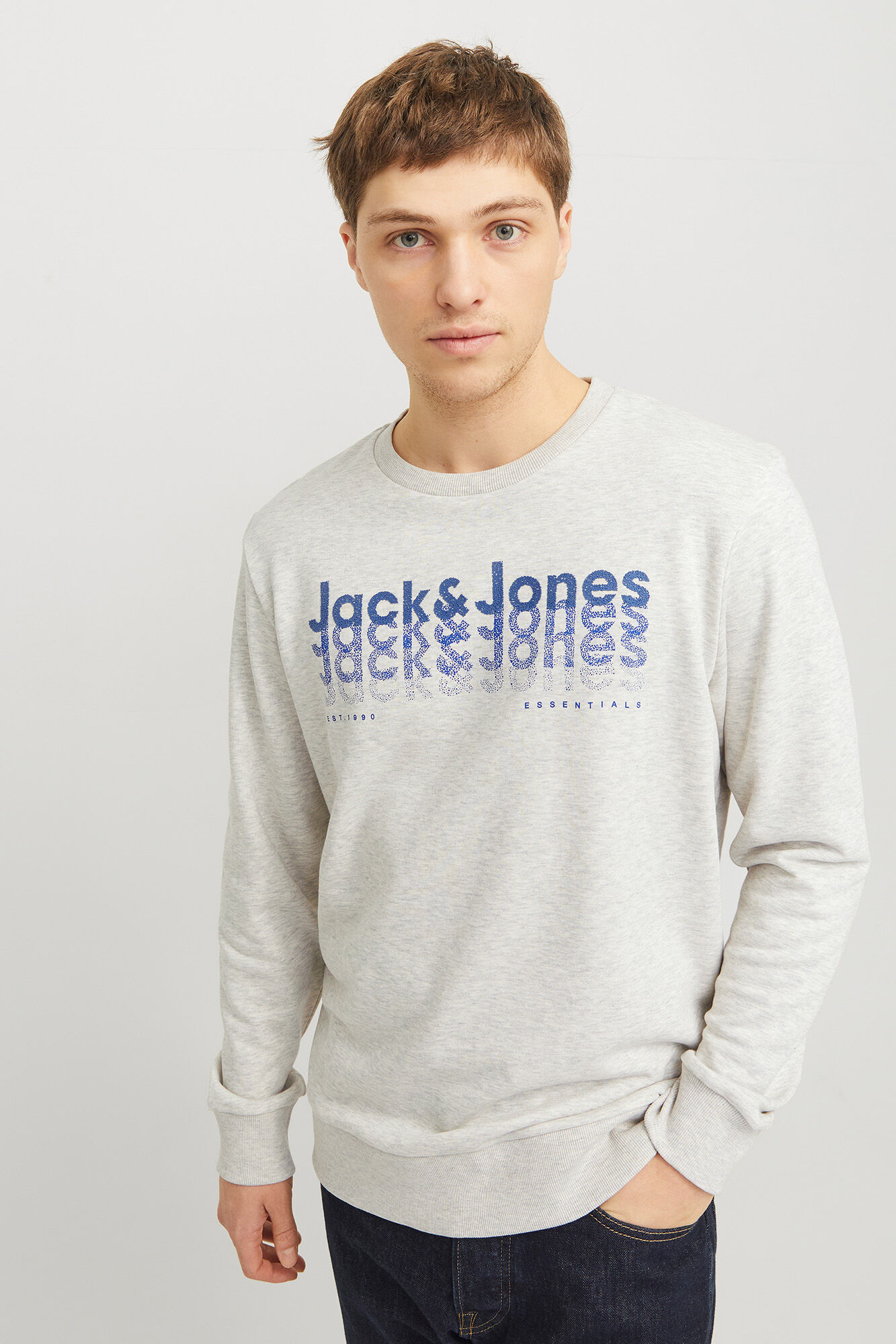 Jack & Jones Sweatshirt de ajuste padr&atilde;o