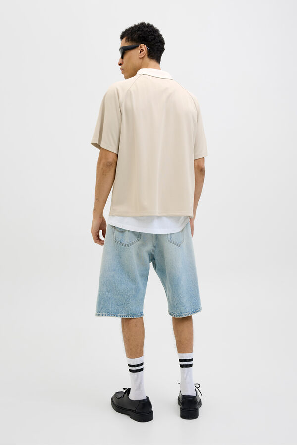 Jack & Jones Polo de pique gris